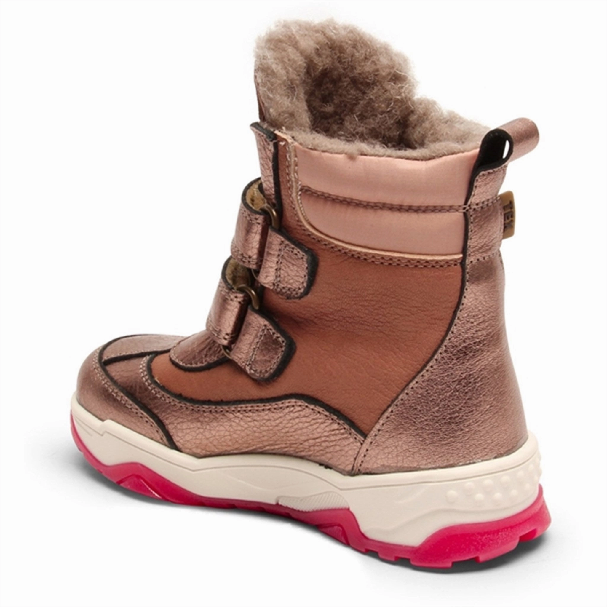 Chill-Crafted Bisgaard Dorelle Tex Boots Rose Gold Metallic