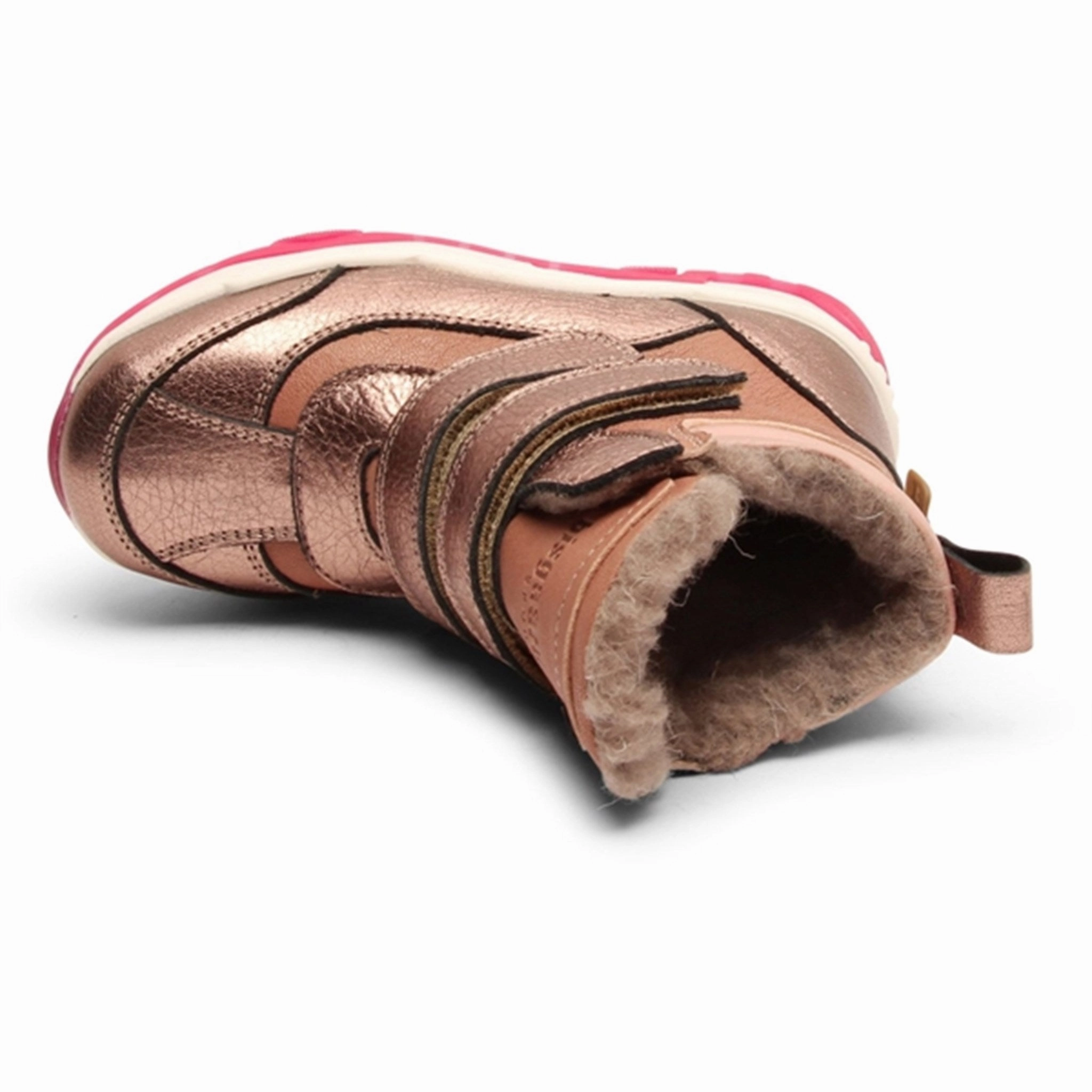 Bisgaard Dorelle Tex Boots Rose Gold Metallic Functional Calm Flow In Motion
