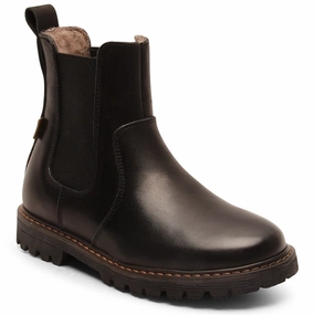 Smooth Layers Lifestyle Engineered Bisgaard Dot Boots Black