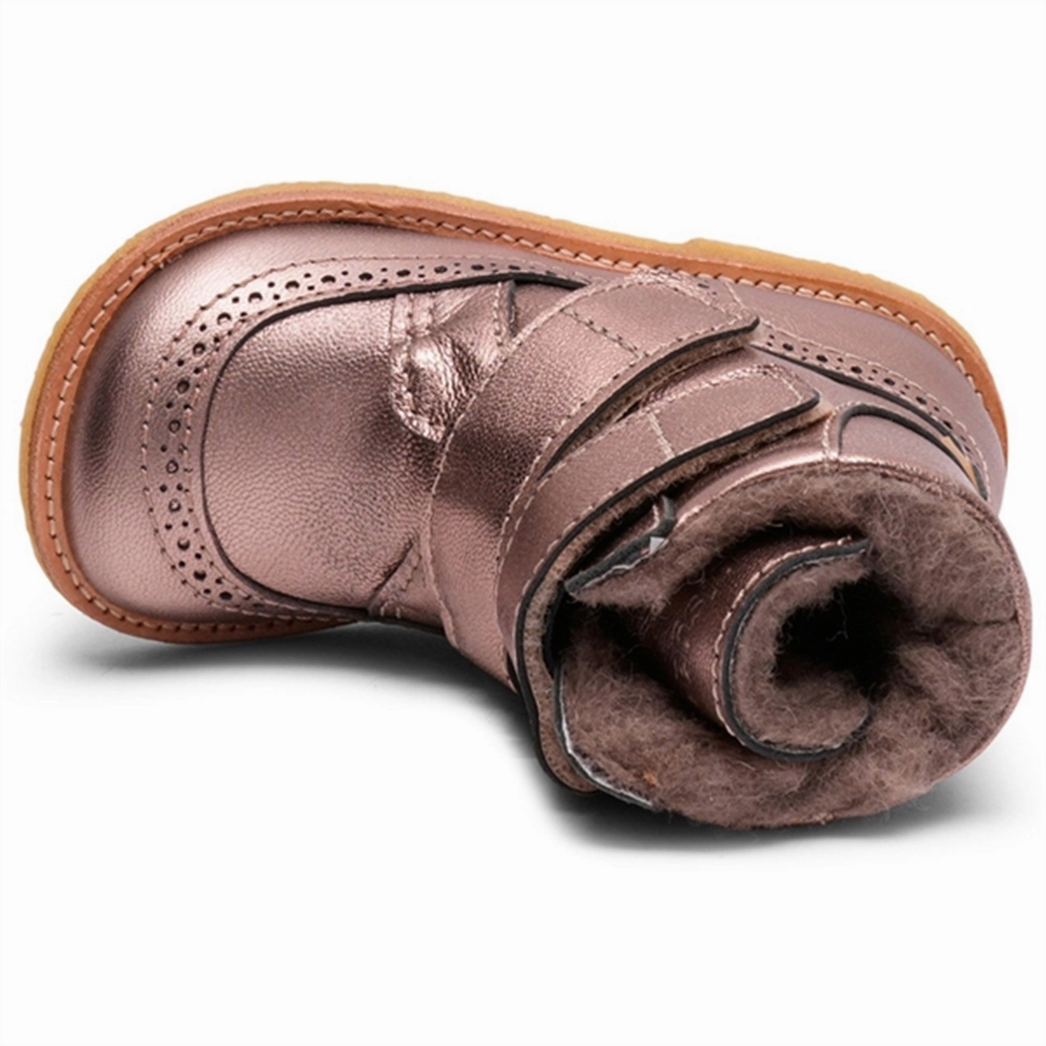 Quiet Design Versatile Mood Bisgaard Elba Tex Boots Rose Gold Metallic