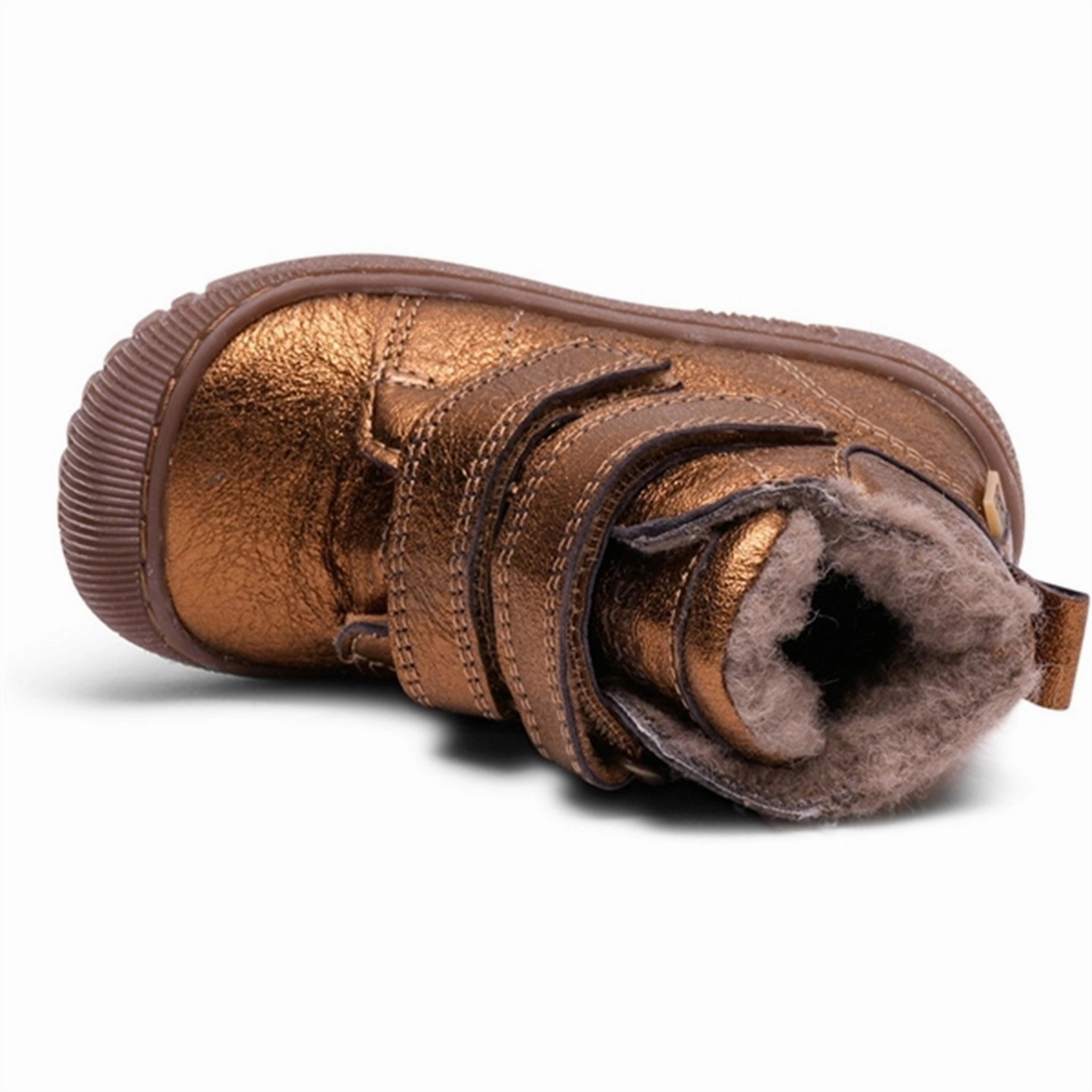 Restless Fit Everyday Ease Bisgaard Evon Tex Shoes Bronze Metallic