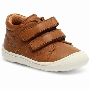 Bisgaard Hale First Step Shoe Cognac Modern Build Cool Fit System