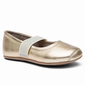 Core-Level Comfort Bisgaard Indoor Ballet Shoes 12313 (Gold)