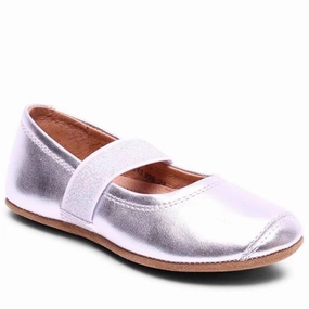 Day-Built Everyday Comfort Bisgaard Indoor Ballet Shoes 12313 Silver