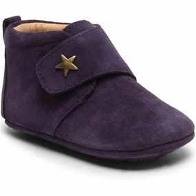 Bisgaard Indoor Shoes Baby Star Purple Purely You Edge-Layered
