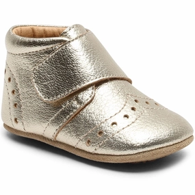 Bisgaard Indoor Shoes Petit Gold Engineered For Flow