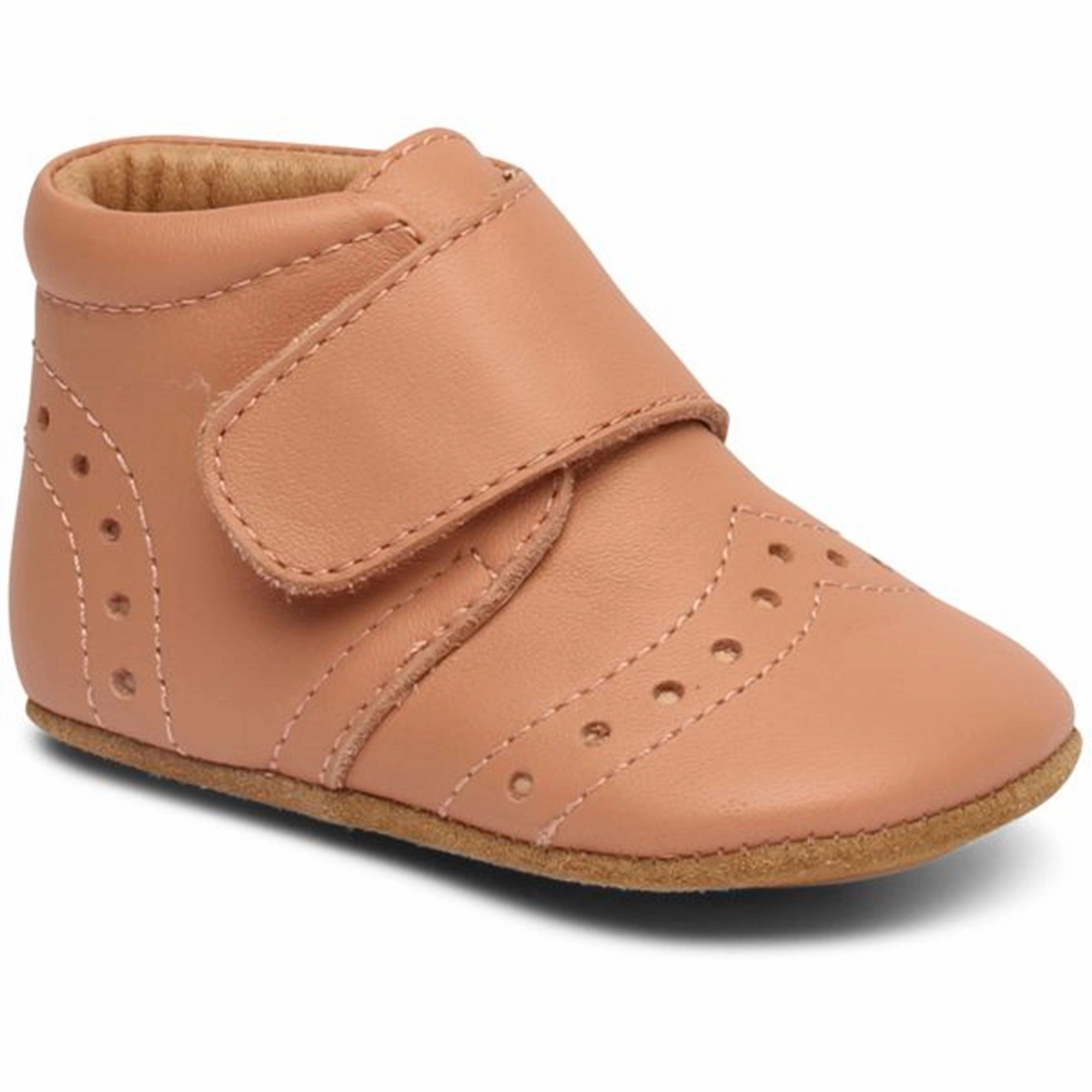 Day-Built Bisgaard Indoor Shoes Velcro Petit Nude
