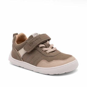 Bisgaard Khaki Barefoot Baloo Velcro Shoe Form Meets Calm
