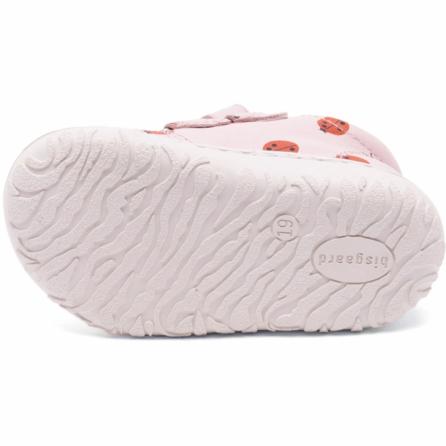 Bisgaard Lady Bugs Barefoot Hale V First Step Shoe Essential Drop