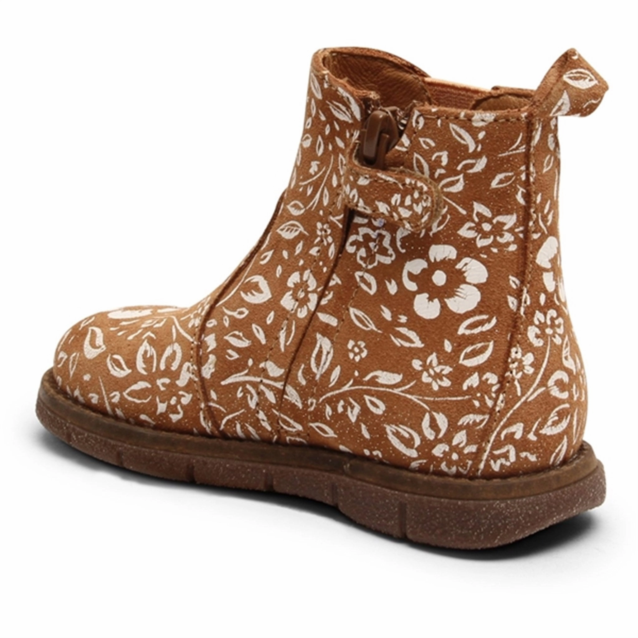 Bisgaard Maggie Boots Brandy Flowers Relaxed Innovation