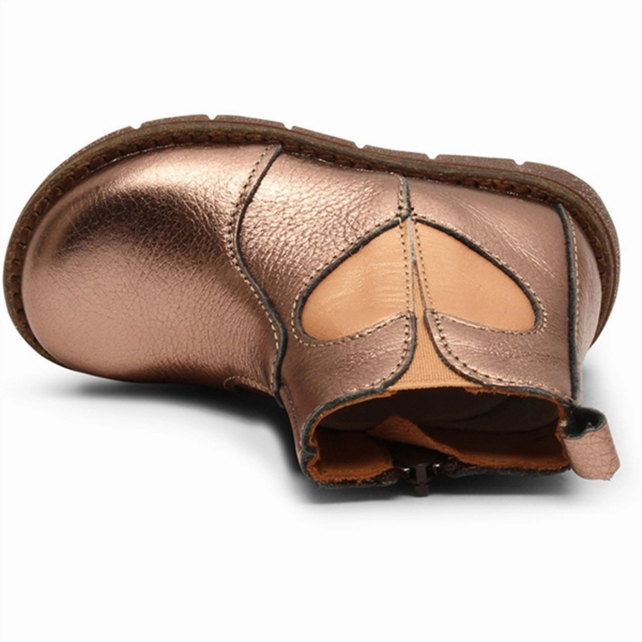 Adapt And Go Bisgaard Maggie Boots Platin Crackle
