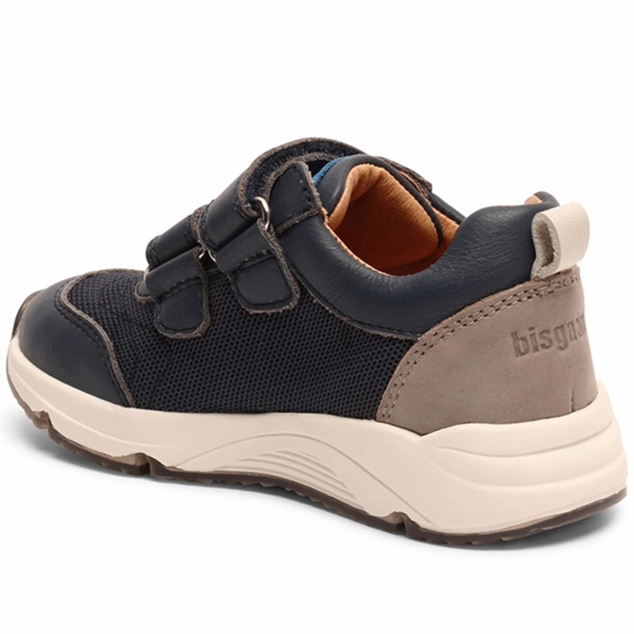 Bisgaard Matti S Velcro Shoe Navy Crafted Clarity Universal Outfit