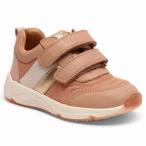 Minimal Details Bisgaard Matti S Velcro Shoe Rose