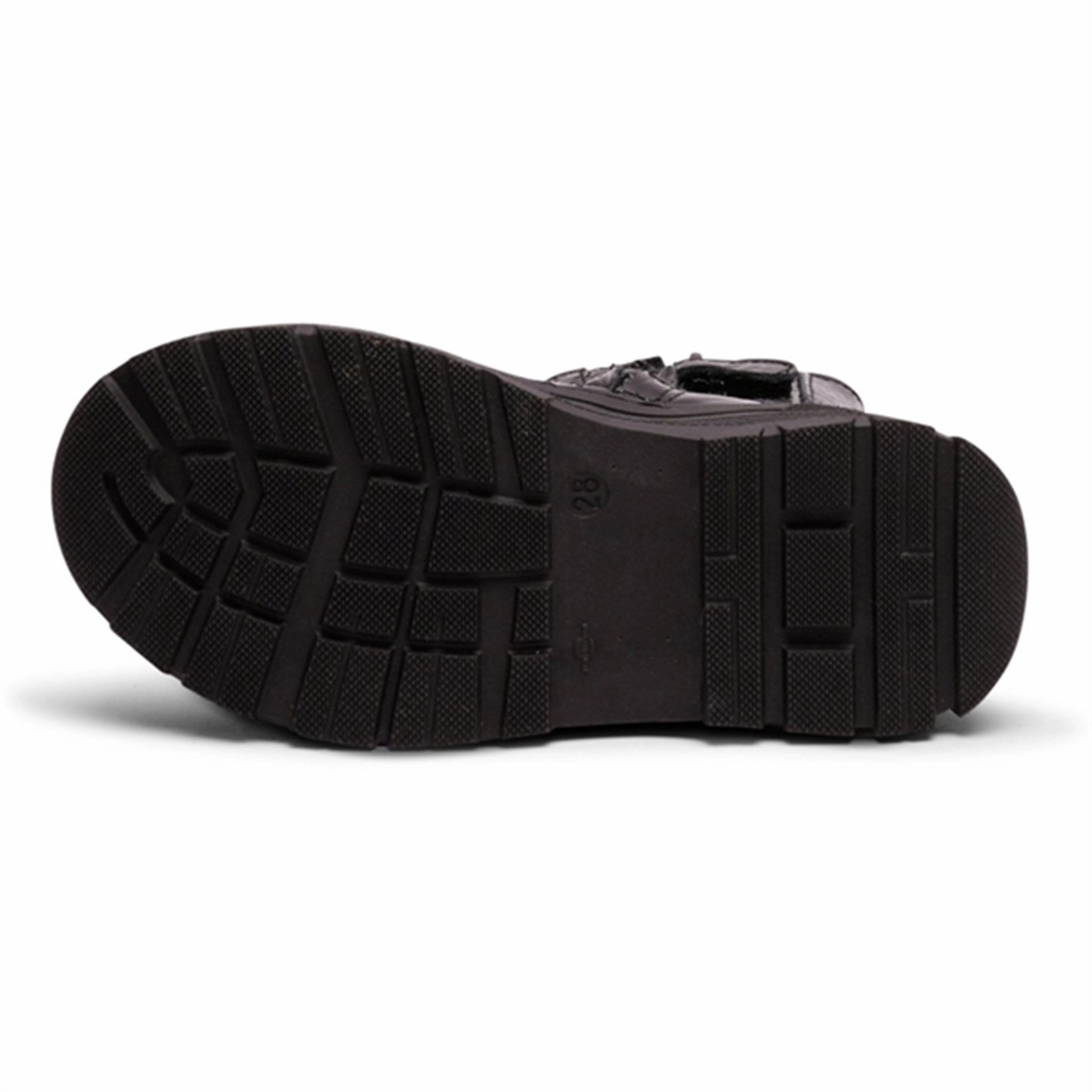 Bisgaard Mila Lamb Boots Black Patent Elevated Gear