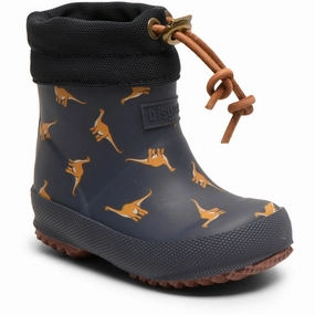 Bisgaard Mini Diplo Baby Thermo Rubber Boots Easy Fit System Rhythmic Fit