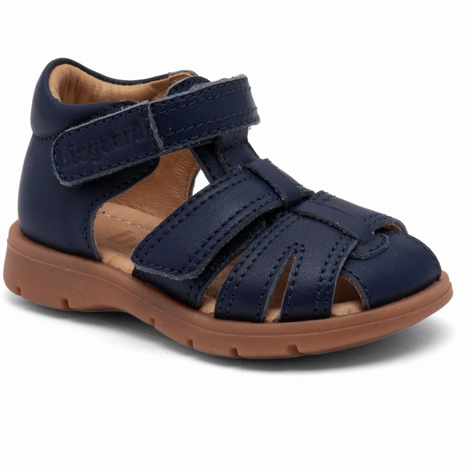 Designed For Fluidity Bisgaard Navy Frans Sandal