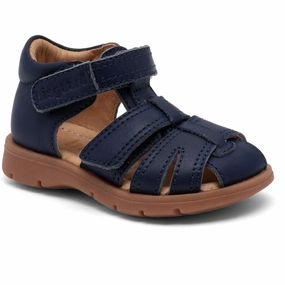 Designed For Fluidity Bisgaard Navy Frans Sandal