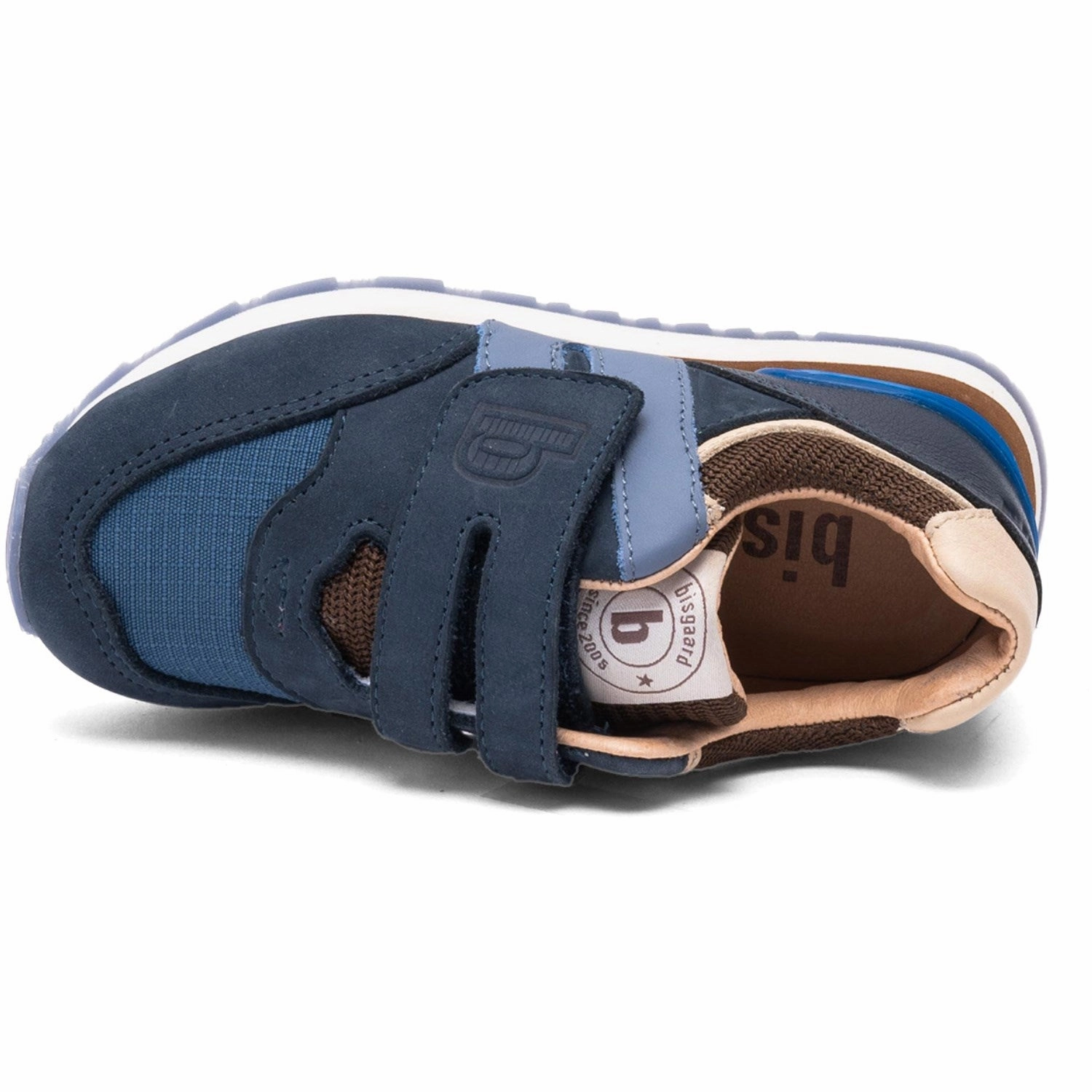 Versatile Drop Bisgaard Navy Winston Velcro Shoe