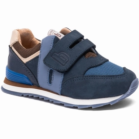 Bisgaard Navy Winston Velcro Shoe Pure-Fit
