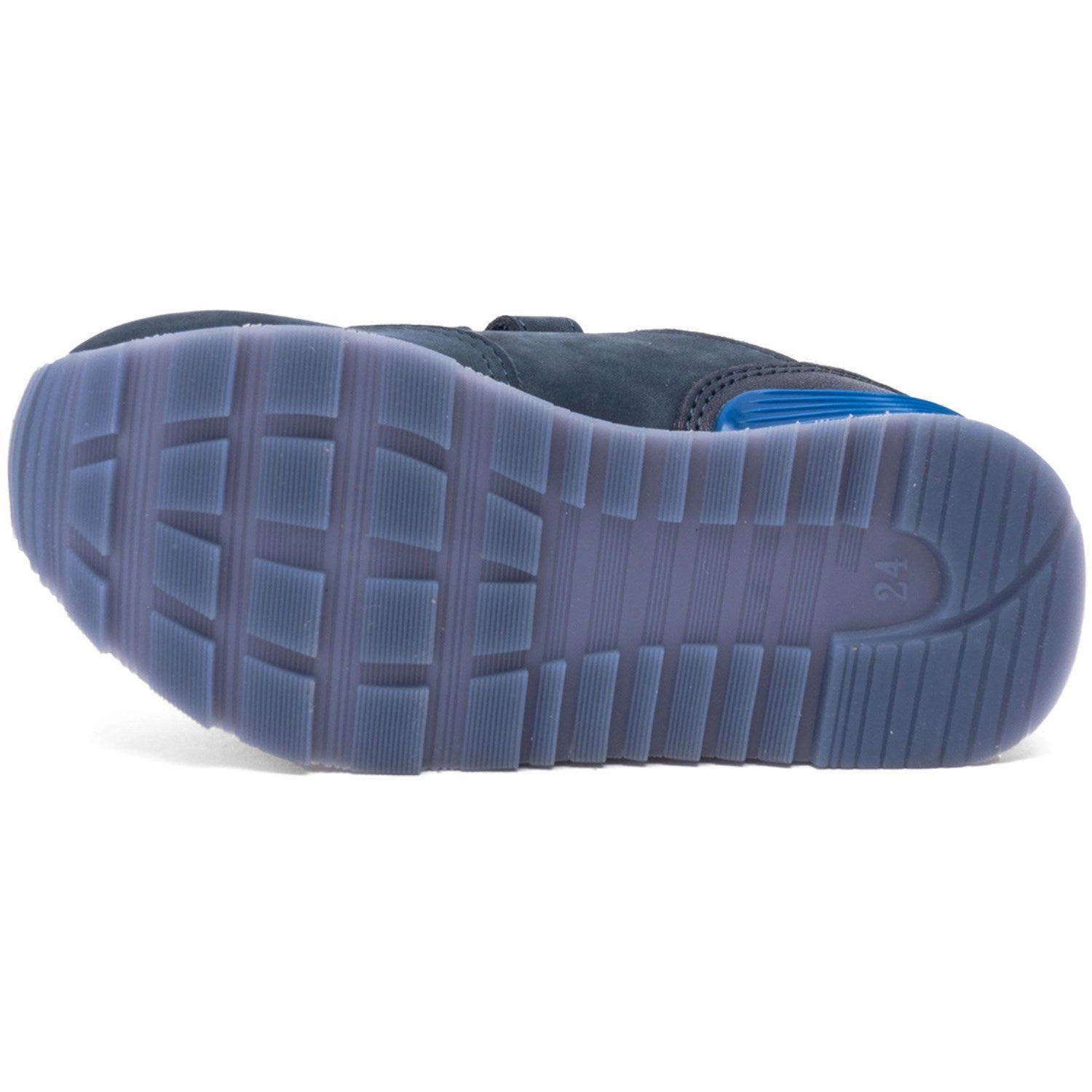 Premium Feel Bisgaard Navy Winston Velcro Shoe
