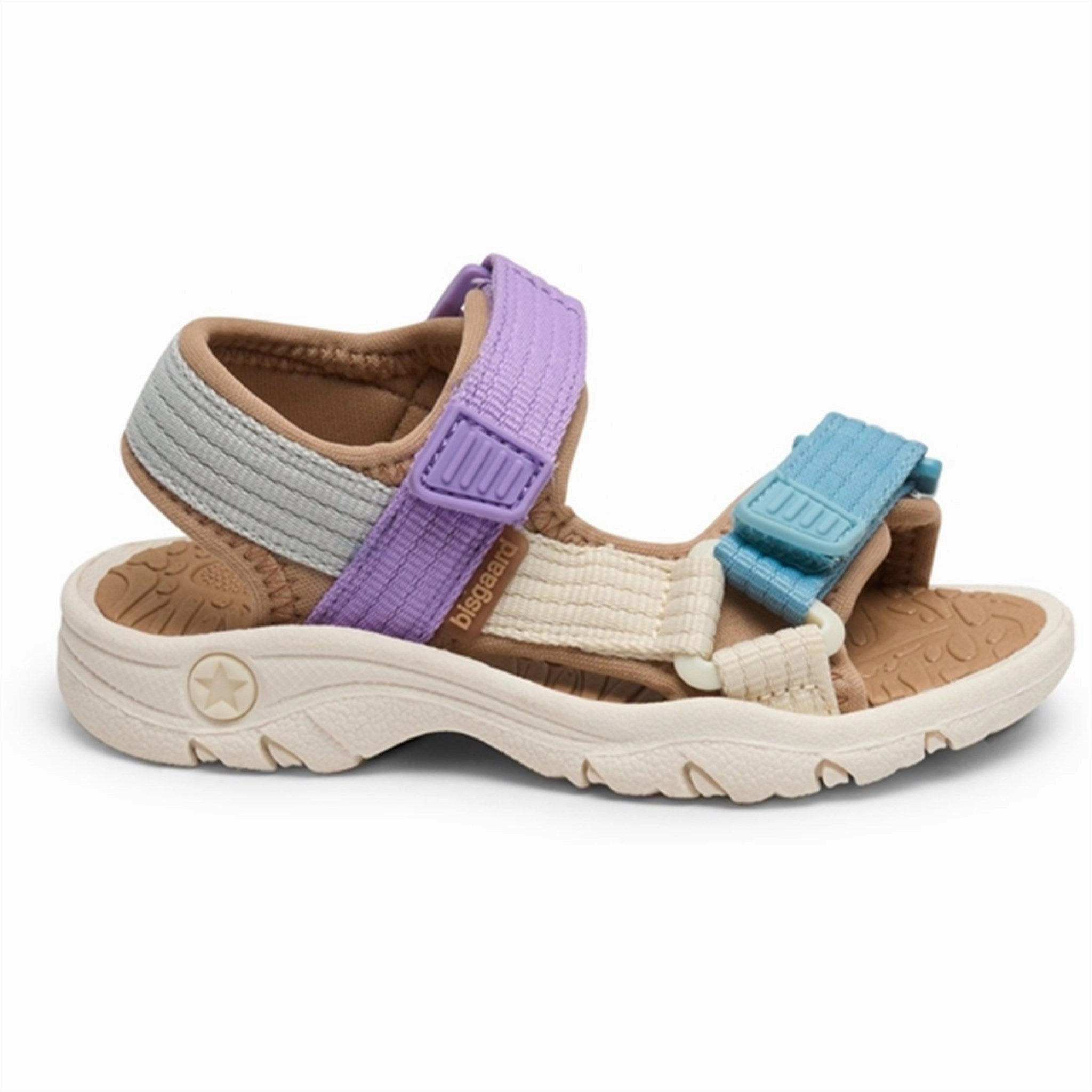 Bisgaard Nico Sandal Purple Shaped For Flow
