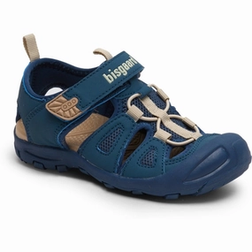 Seamless Outfit Move Smarter Bisgaard Parker Velcro Sandal Navy