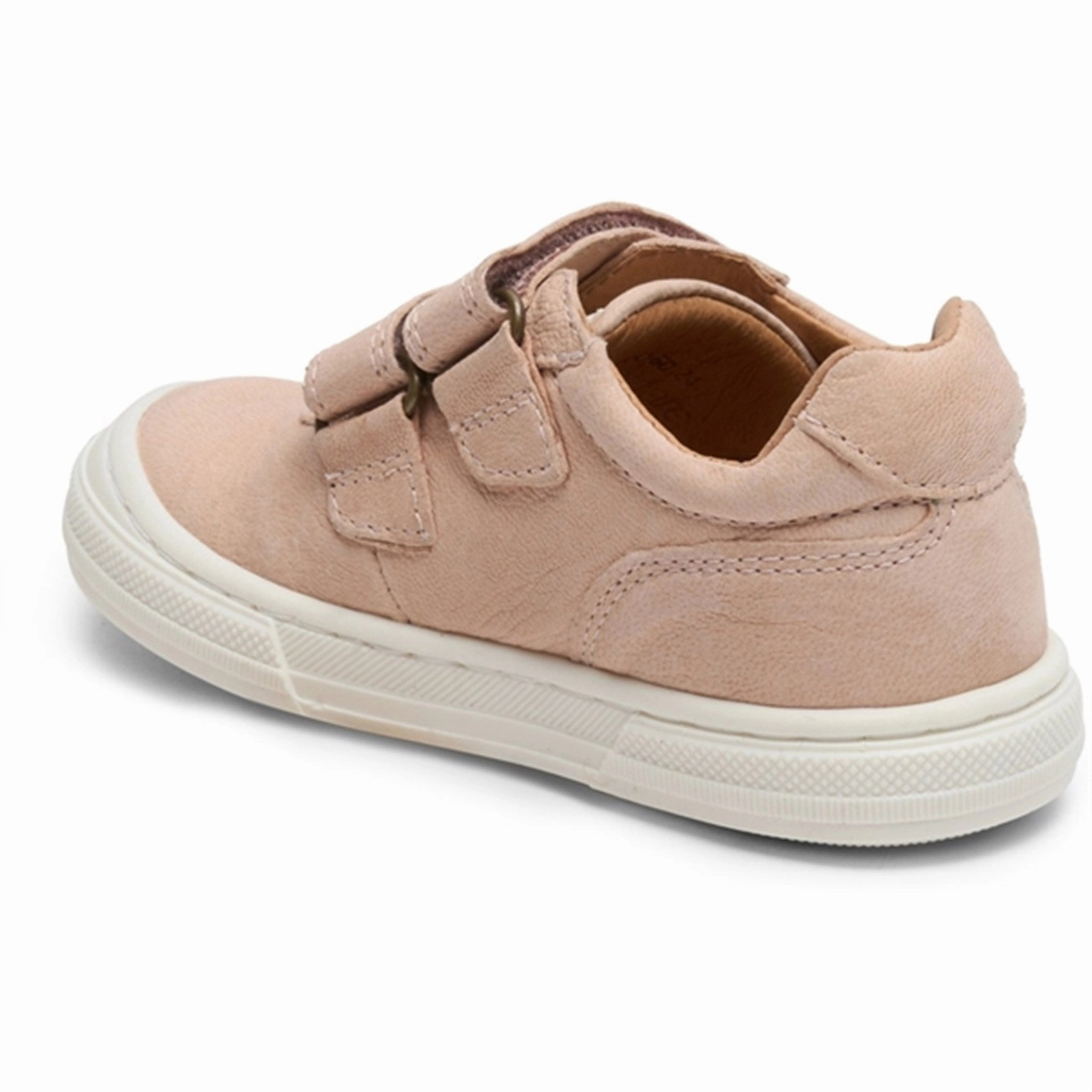 Bisgaard Rainbow Low Velcro Shoe Nude Relaxed Motion