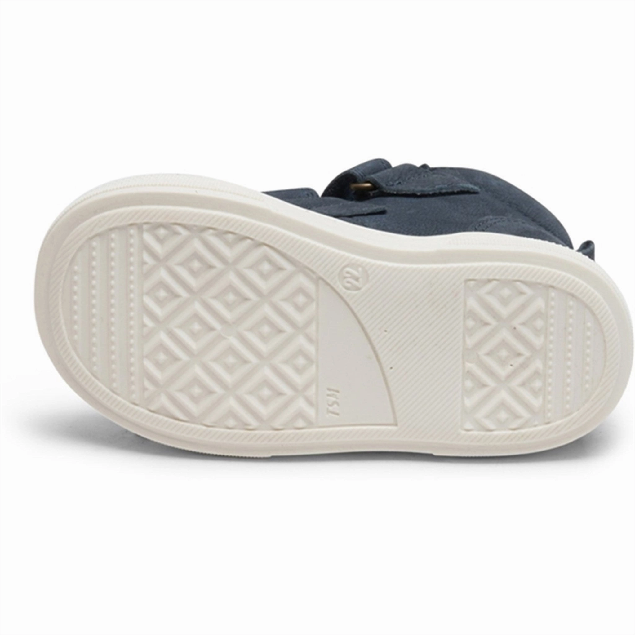 Bisgaard Rainbow Velcro Shoe Marine Refined Feel