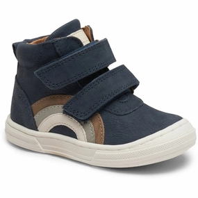 Bisgaard Rainbow Velcro Shoe Marine Unisex Rhythm