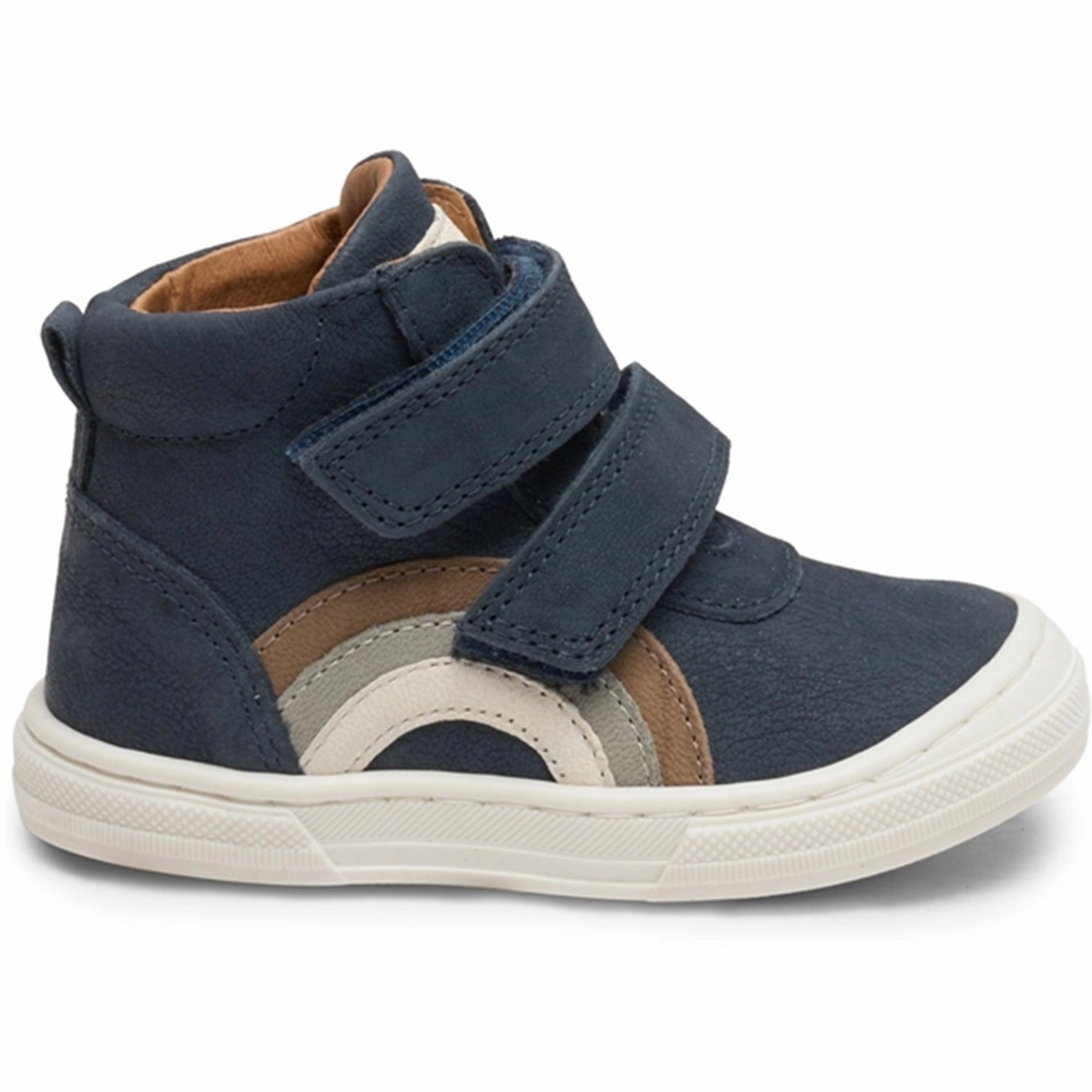 Utility In Style Bisgaard Rainbow Velcro Shoe Marine