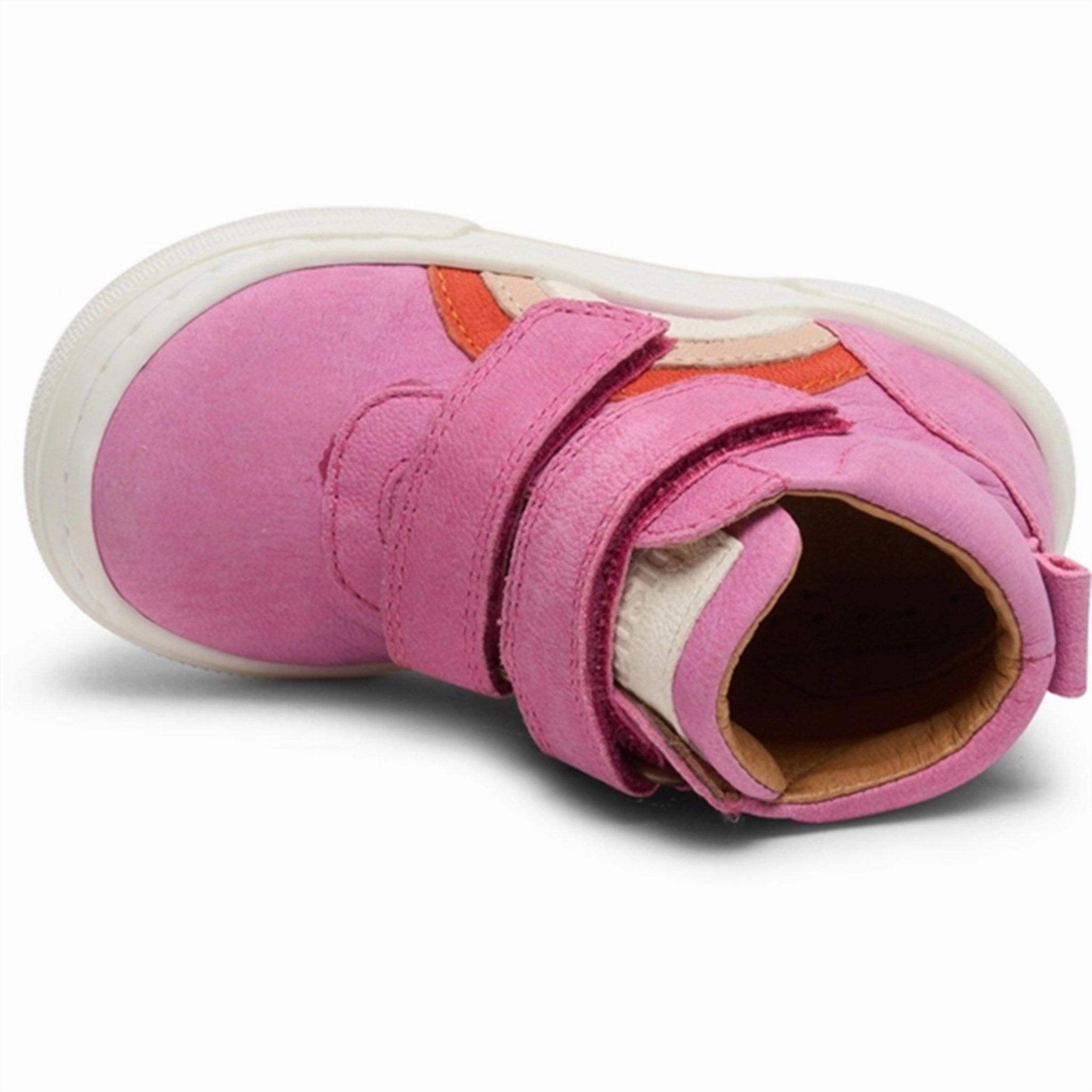 Layered Motion Universal Pieces Bisgaard Rainbow Velcro Shoe Pink