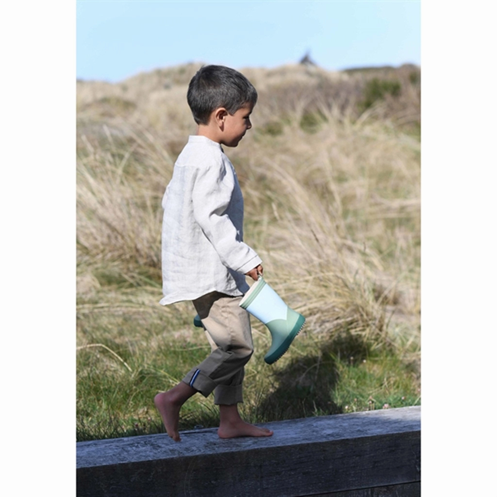 Move Smarter Tech-Forward Fit Bisgaard Rubber Boots Fashion Ii Misty Blue