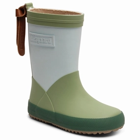 Bisgaard Rubber Boots Fashion Ii Misty Blue Refined Edgewear Movement Readywear
