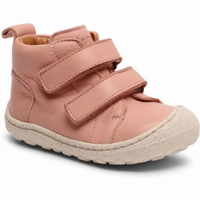 Bisgaard Sara V First Step Shoe Rose Versatile Drop Effortless Fit