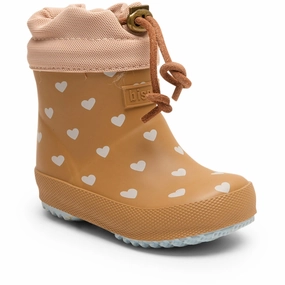 Quiet Attitude Bisgaard Sky Hearts Baby Thermo Rubber Boots