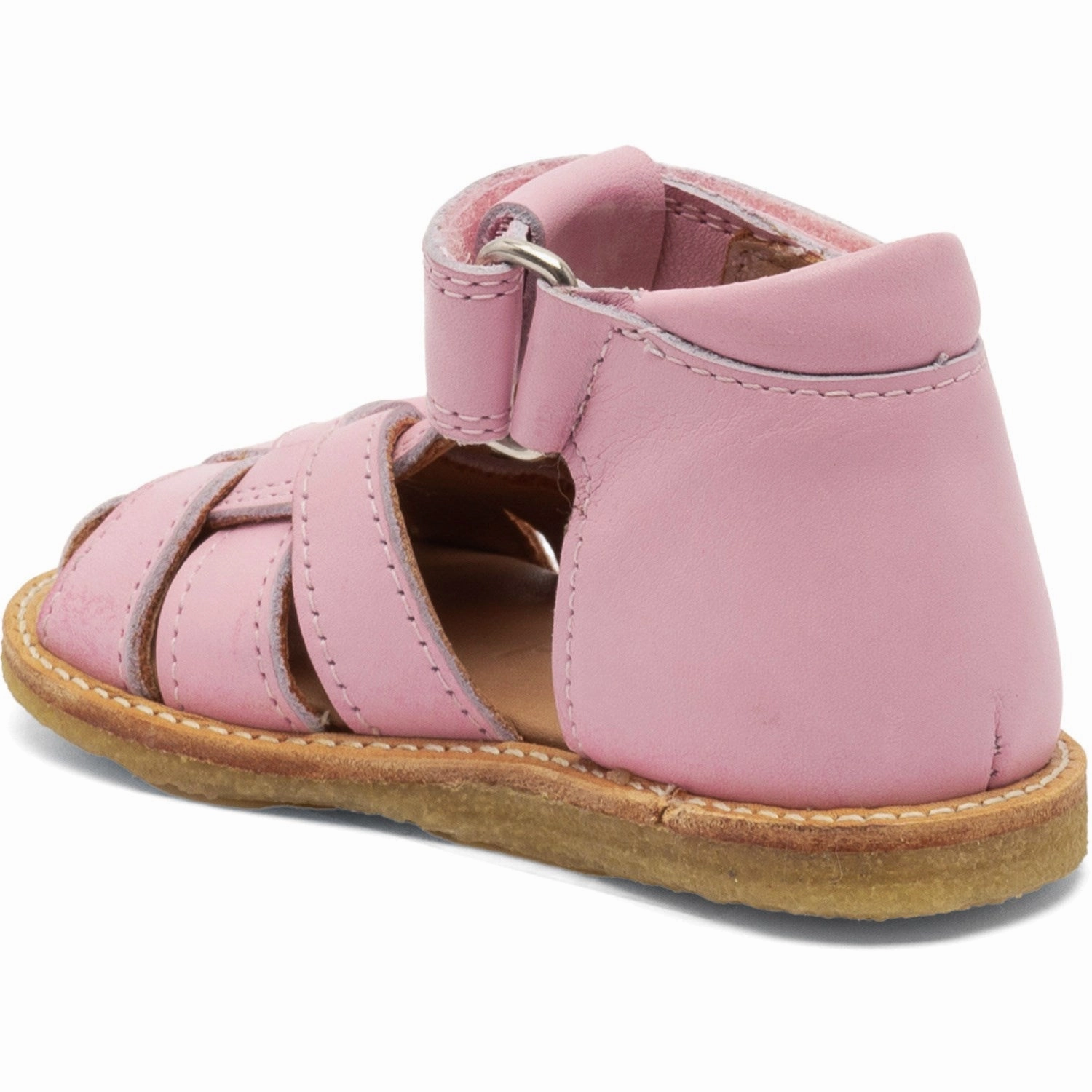 Relaxed Innovation Understated Utility Bisgaard Soft Pink Ami Sandal