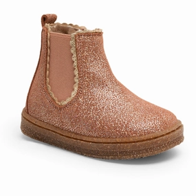 Bisgaard Sparkly Rose Siggi Lamb Beginner Shoes Versatile Pulse Lifestyle Fusion