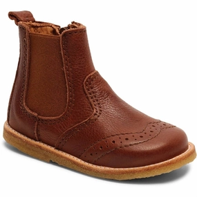 Day-To-Night Fit Bisgaard Sus First Step Shoe Brandy