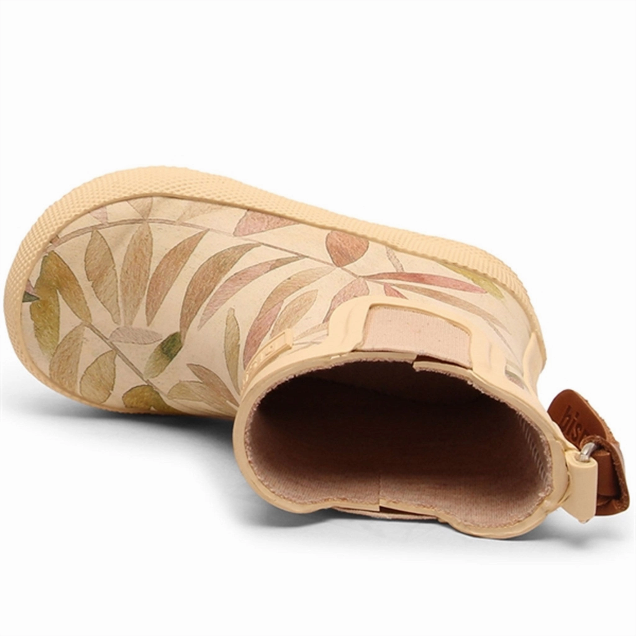 Crafted Quality Dynamic Essentials Bisgaard Wellies Baby Beige Leaves