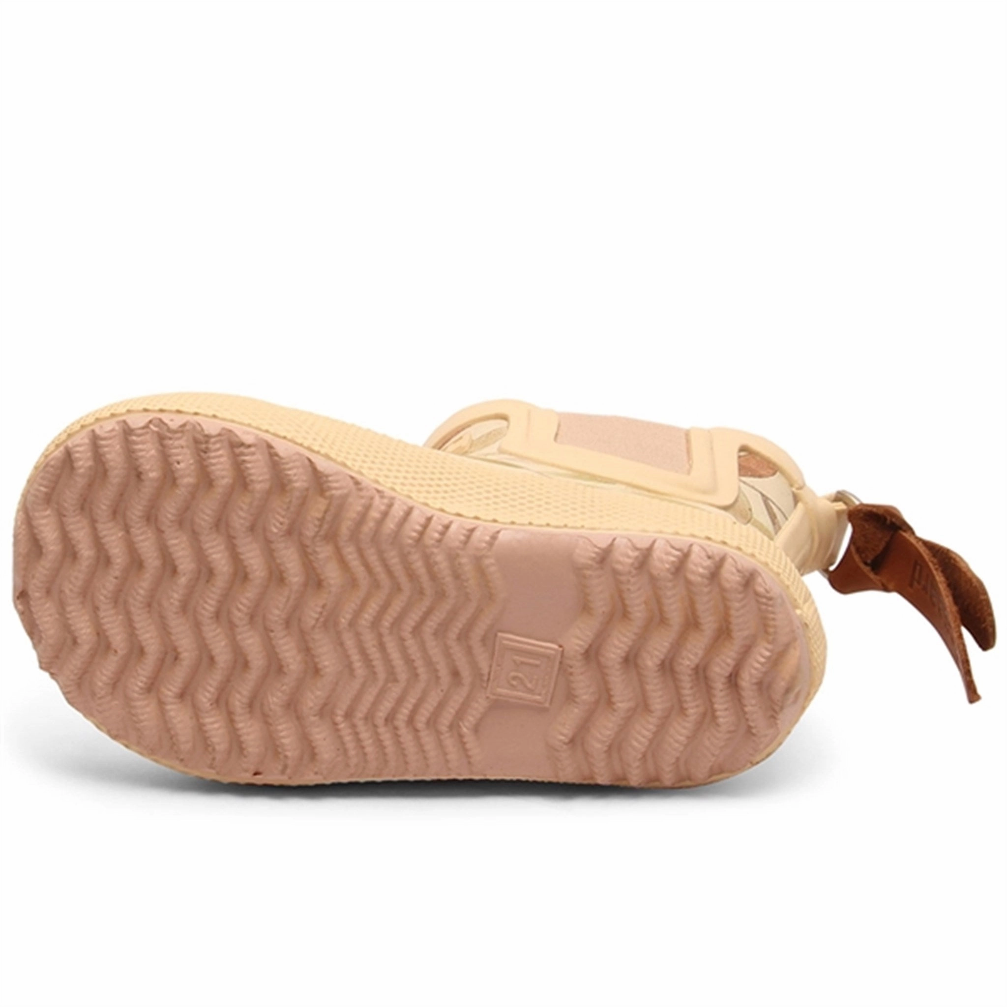 Bisgaard Wellies Baby Beige Leaves City-Fit Streamlined Mobility