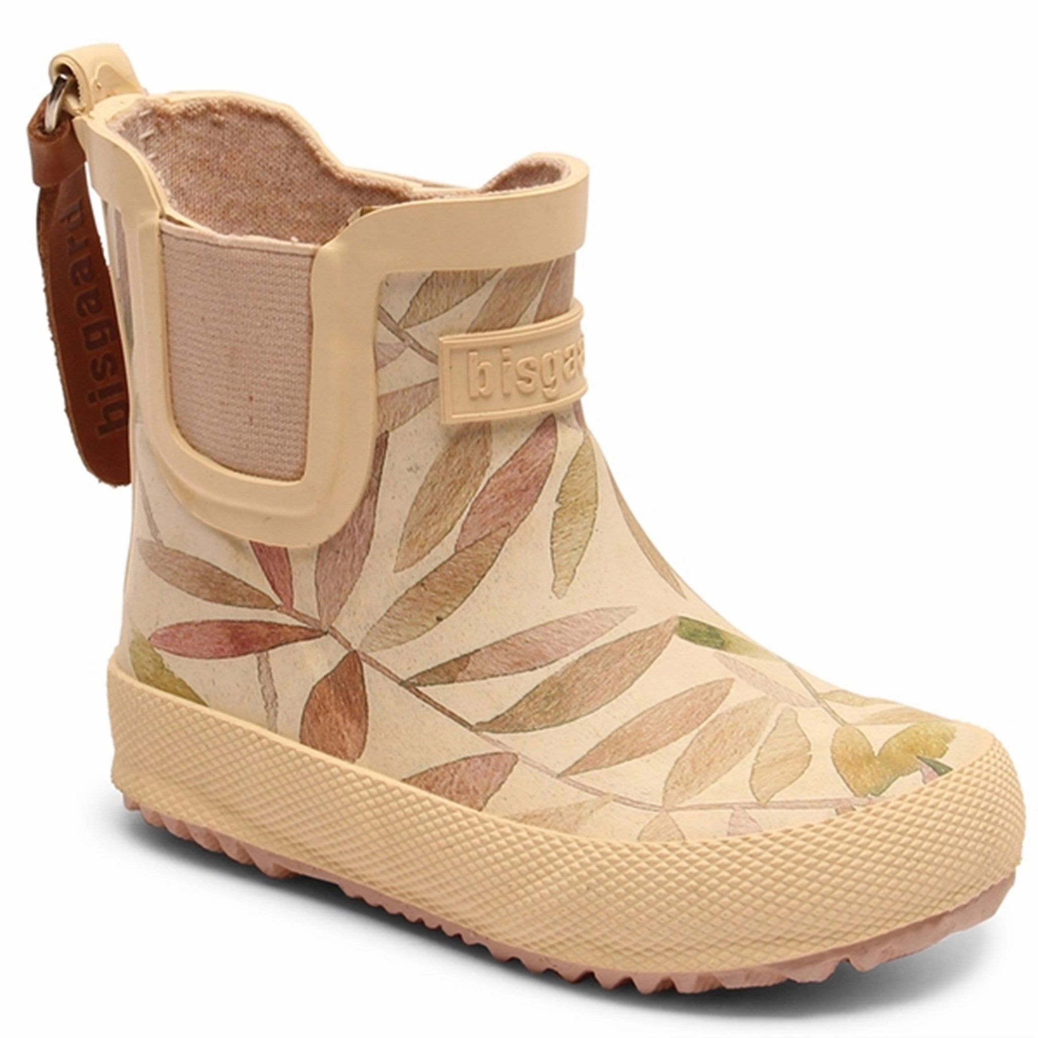 Bisgaard Wellies Baby Beige Leaves Form And Function