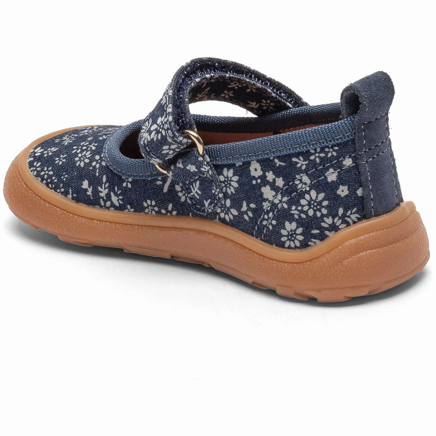 Flow-Forward Bisgaard Wild Flower Blue Barefoot Ballet Home Shoe