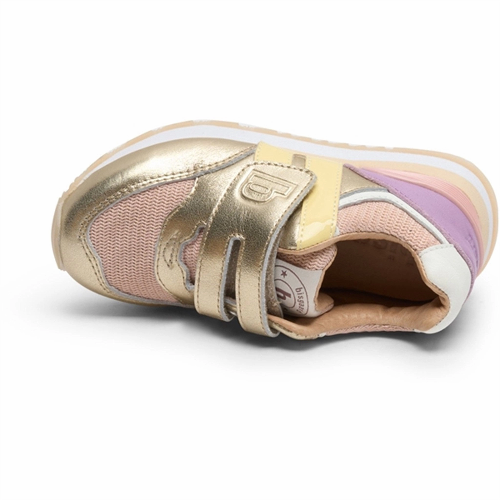 Form Plus Function Optimized Form Bisgaard Winston Velcro Shoes Gold