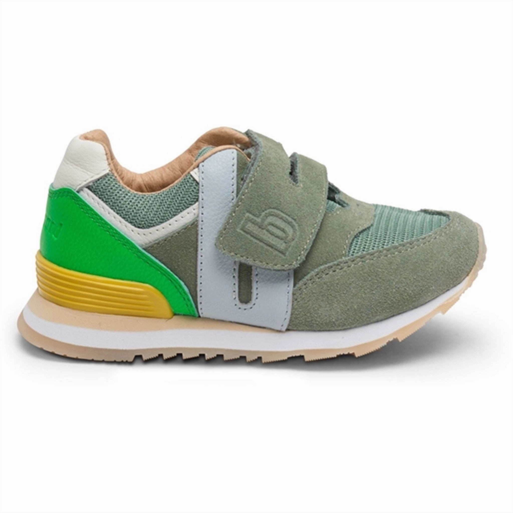 Bisgaard Winston Velcro Shoes Green Smart Design Gear Elevated Motion