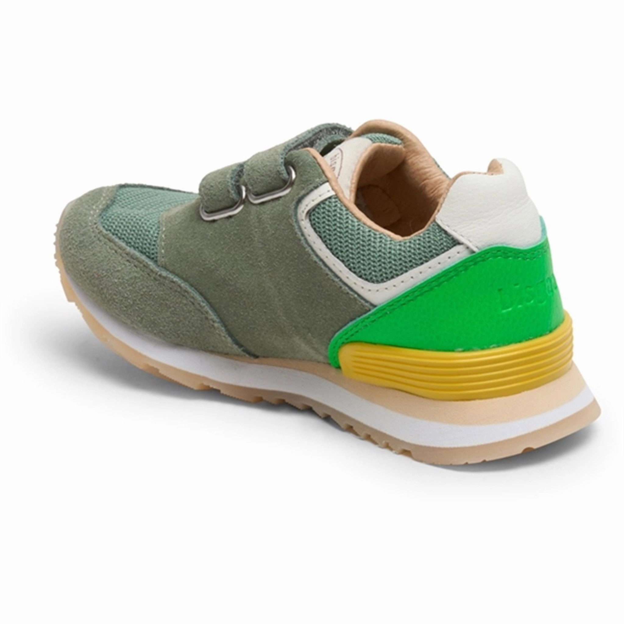 Bisgaard Winston Velcro Shoes Green Designed With Flow Pure Look