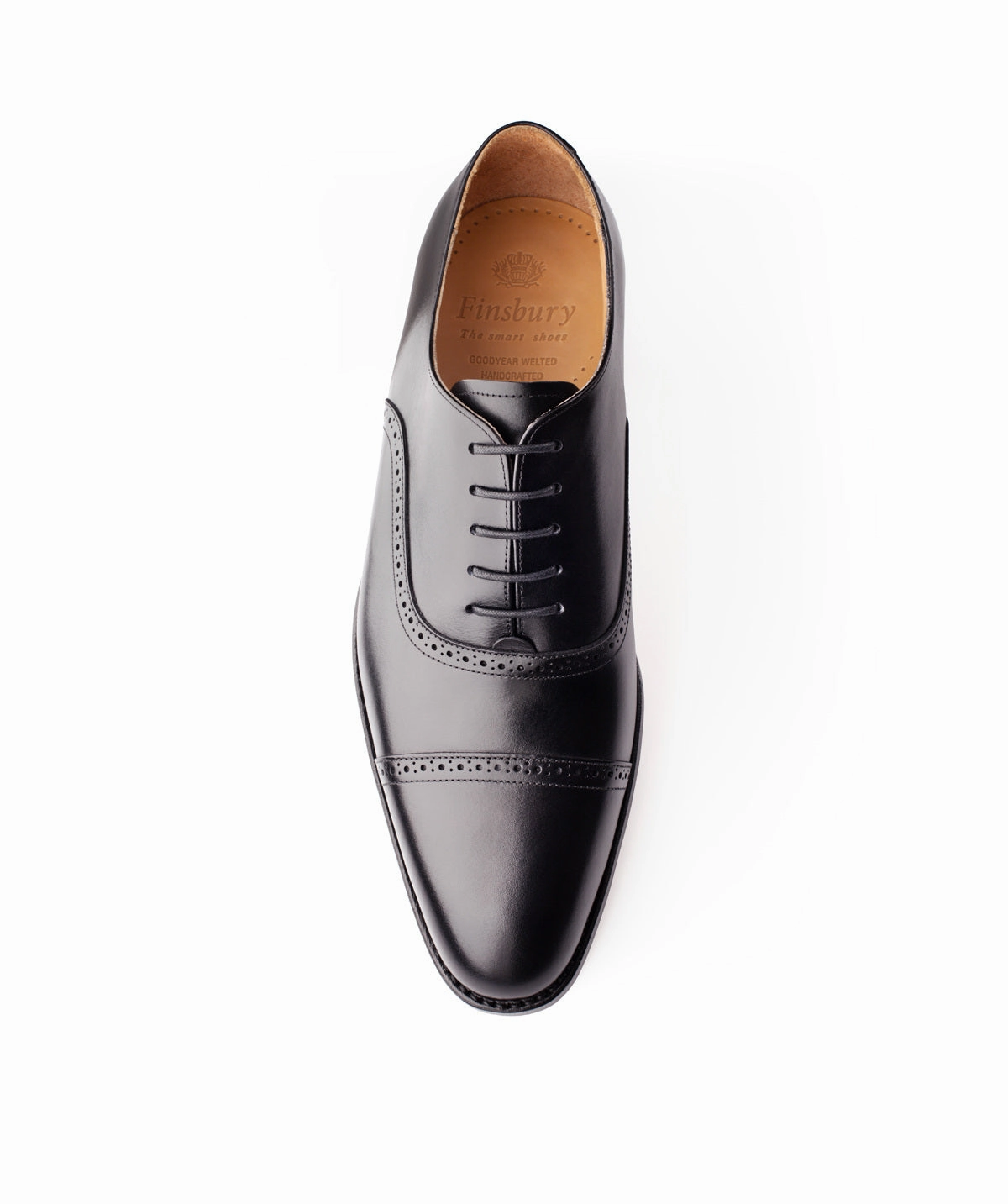 Subtle Tone Cool Rhythm Black Balmoral Richelieu