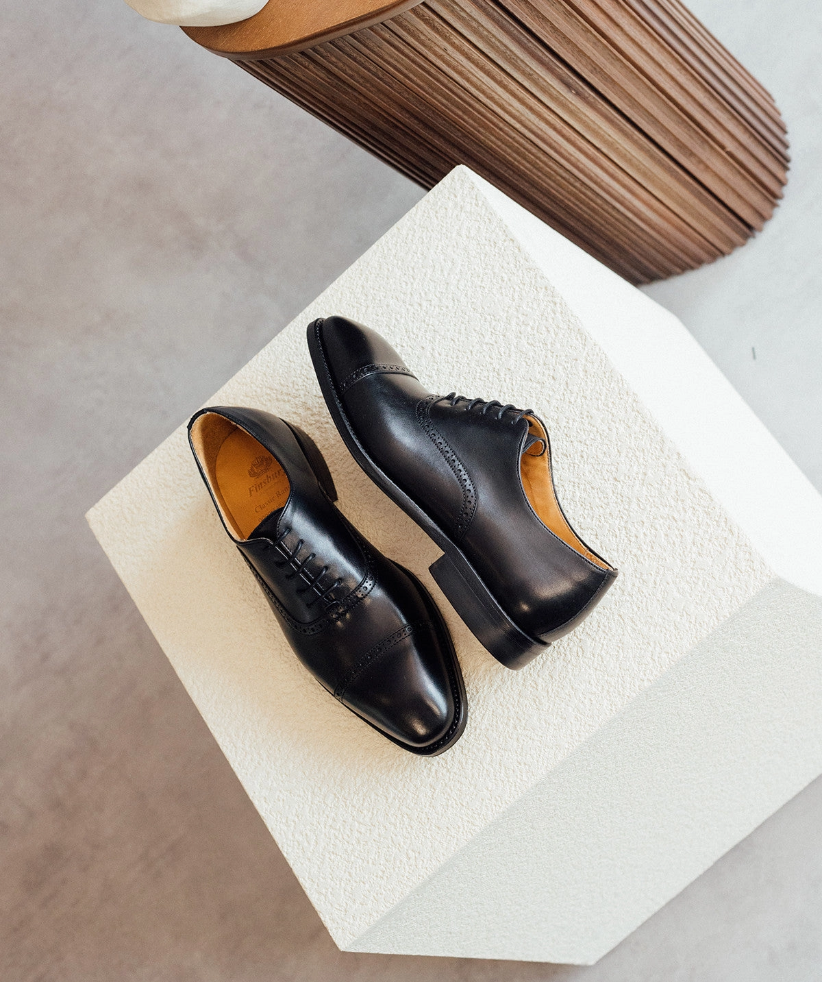 Black Balmoral Richelieu Ready To Flex Fresh Function