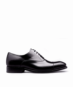 Black Oxford Richelieu Progressive Tone Clean Citywear