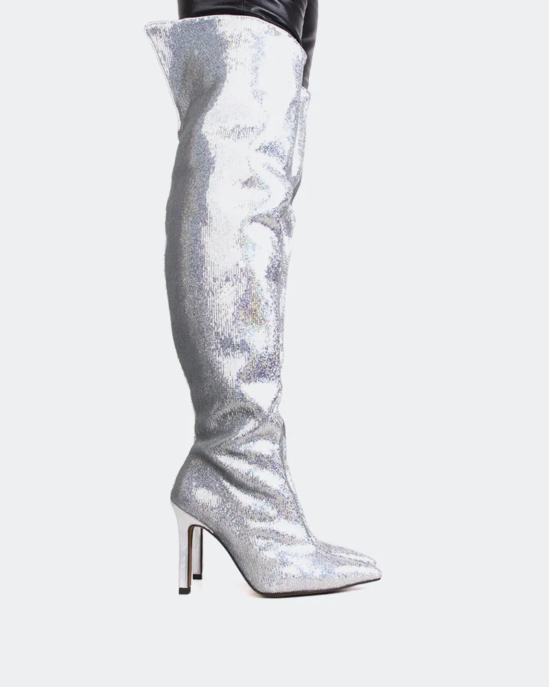 Blakely Silver Sequins Clean City Core