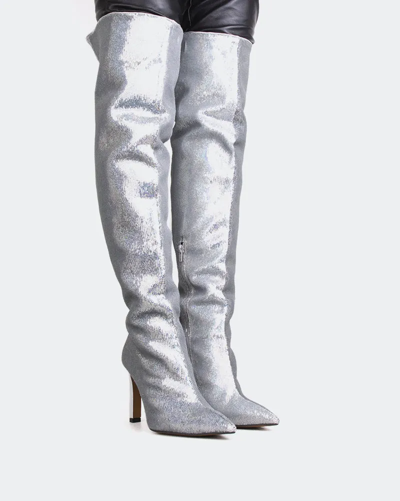 Crafted Ease Blakely Silver Sequins